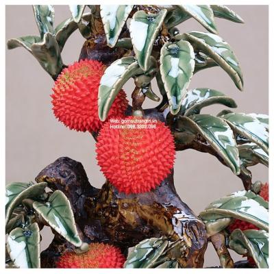 tượng sứ, tượng trung quốc, tượng cây vải, tượng cao cấp, quà tặng